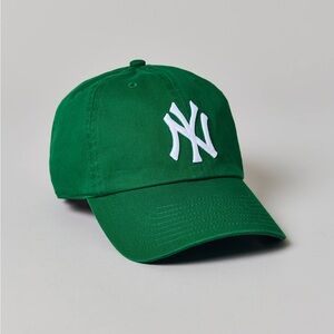New Era Green Cap with White Logo